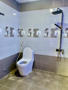 Koupelna v ubytování Nhan Duc Hotel