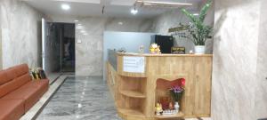 Lobi atau kawasan kaunter penerimaan di Ngoc Anh Hotel Da Lat