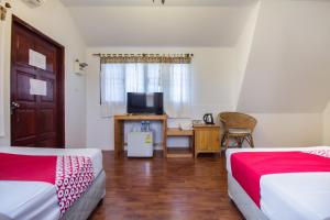 TV a/nebo společenská místnost v ubytování Piyapruk Resort