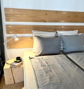 Posteľ alebo postele v izbe v ubytovaní PM1-apartament