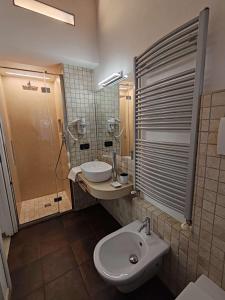 Koupelna v ubytování B&B Flavio e Catia