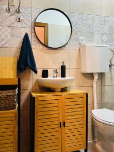 Koupelna v ubytování Studio Apartment Gradić