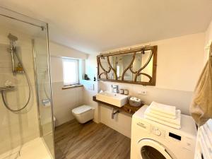 Kúpeľňa v ubytovaní PM1-apartament