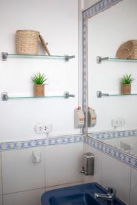 Ένα μπάνιο στο Temazcal Hostel