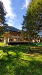 Zahrada ubytování Refugio Salvatierra