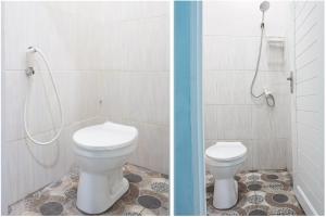 OYO 93695 Guest House Riharti Syariah的一间浴室