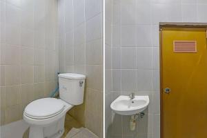 Koupelna v ubytování Super OYO 92437 Wahidin Guesthouse