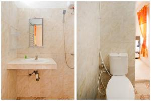 Koupelna v ubytování OYO 3252 Lansano Residence Syariah