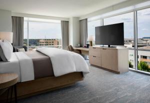 TV a/nebo společenská místnost v ubytování The Westin Austin at The Domain