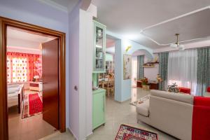 Χώρος καθιστικού στο Royal Apartment