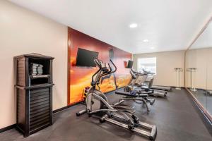 Fitness centrum a/nebo fitness zařízení v ubytování Best Western Plus Riata