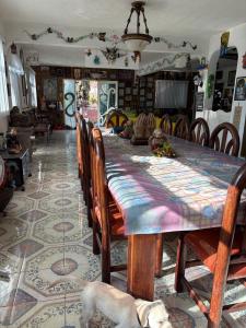 Χώρος καθιστικού στο Casa Vacacional Oaxtepec Morelos