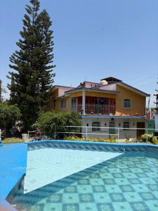 Πισίνα στο ή κοντά στο Casa Vacacional Oaxtepec Morelos