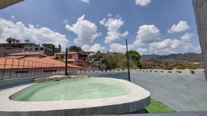 Het zwembad bij of vlak bij Hotel Casa de Copan
