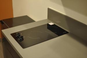 a counter top with a drawer in a kitchen at Motel 6 Maple/Main in Hesperia