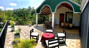 Balkón nebo terasa v ubytování LeafStone Guest