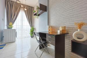 Posezení v ubytování 5mins to Sunway Pyramid #Subang SS15 Cozy Studio Menara Rajawali