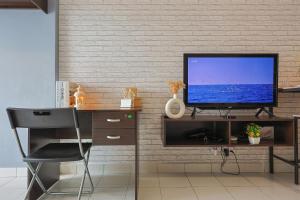 TV a/nebo společenská místnost v ubytování 5mins to Sunway Pyramid #Subang SS15 Cozy Studio Menara Rajawali
