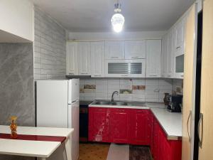 Kuchyň nebo kuchyňský kout v ubytování Holiday Home