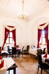 Restaurace v ubytování Hotel Schloss Schkopau