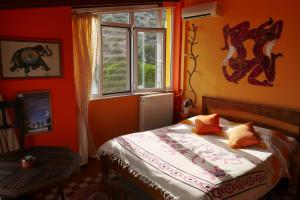 Postel nebo postele na pokoji v ubytování Casa di Luce