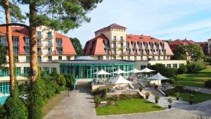 Ein Garten an der Unterkunft Precise Resort Scharmützelsee - Golf & SPA