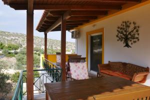 Balkón nebo terasa v ubytování Casa di Luce