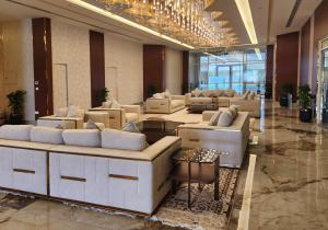 Posezení v ubytování AMR ACACIA Hotel