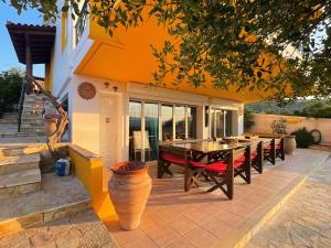 Patio nebo venkovní prostory v ubytování Casa di Luce