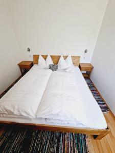Posteľ alebo postele v izbe v ubytovaní Haus Rätikon