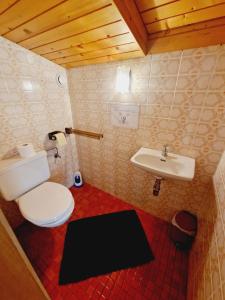 Kúpeľňa v ubytovaní Haus Rätikon