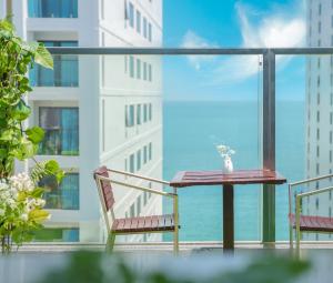 Balkón nebo terasa v ubytování Gosia Hotel