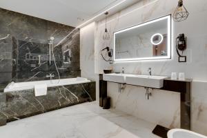 Koupelna v ubytování Hotel Diament Plaza Katowice