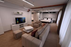 Et tv og/eller underholdning på Alexandar Square Suites