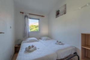 Posteľ alebo postele v izbe v ubytovaní La Maison Mer - 200m de la plage - Wifi