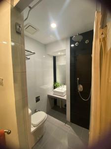 Koupelna v ubytování Hotel Vevo Puchong Malaysia