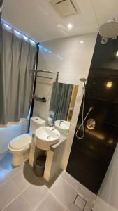 Koupelna v ubytování Hotel Vevo Puchong Malaysia