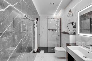 Koupelna v ubytování Hotel Diament Plaza Katowice