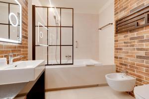 Koupelna v ubytování Hotel Diament Plaza Katowice