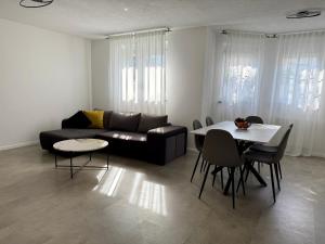 Χώρος καθιστικού στο luxurysix Ferienwohnung Europapark Rulantica