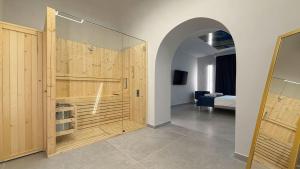 Postel nebo postele na pokoji v ubytování Shanti Rooms & Apartments Lucullo