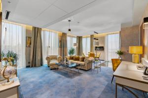 Posezení v ubytování Hotel Diament Plaza Katowice
