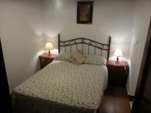 Postel nebo postele na pokoji v ubytování Apartamento Fatima