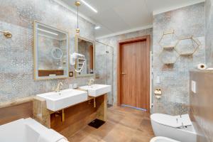 Koupelna v ubytování Hotel Diament Plaza Katowice