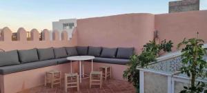 Maison confortable avec vue sur Oujda - 70 m²_222的休息区