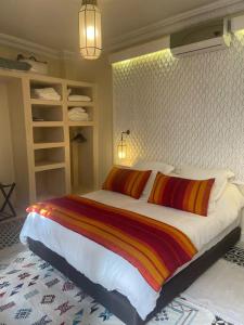 Maison confortable avec vue sur Oujda - 70 m²_222客房内的一张或多张床位