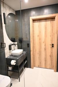 Koupelna v ubytování Hotel Centrum Malbork