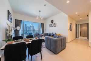 Χώρος καθιστικού στο Burj Khalifa & Fountain Views