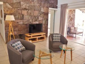 Χώρος καθιστικού στο Villa Sable d Or