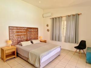 Ένα ή περισσότερα κρεβάτια σε δωμάτιο στο Villa Sable d Or +24 φωτογραφίες